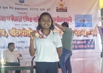 इंडियन मॉडेल स्कूलची श्रावणी प्रताप सूर्यवंशी ३ सुवर्ण पदकाची मानकरी