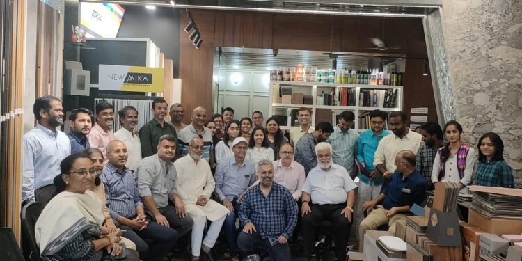 40 आर्किटेक्चरनी लॉर्ड्स प्ले अँड लॅमिनेटला दिली भेट…!