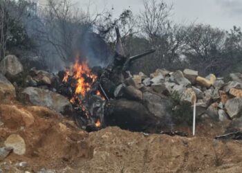 वायुसेनेच्या विमानाचा अपघात.. दोन वैमानिकांचा मृत्यू