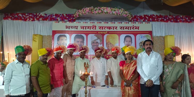 सोनाई फाउंडेशनकडून राजकीय व उद्योग क्षेत्रामधील मान्यवरांचा सत्कार