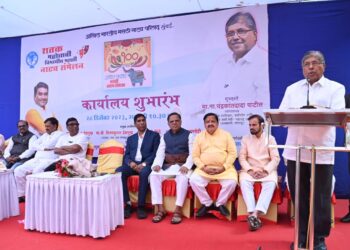 सर्वांच्या सहकार्यातून सोलापूरचे १०० वे नाट्यसंमेलन देशभरात पथदर्शक ठरेल : पालकमंत्री चंद्रकांतदादा पाटील