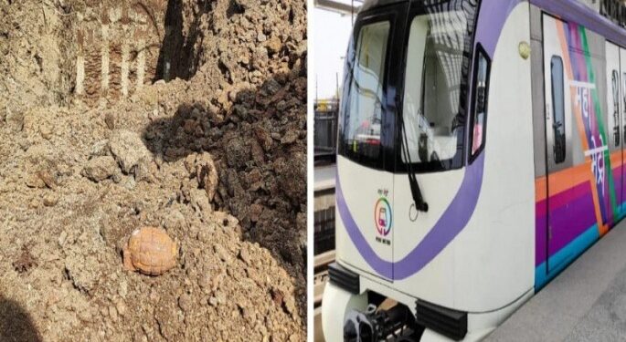 पुण्यात मेट्रोचे काम करताना सापडले हॅन्ड ग्रेनेड