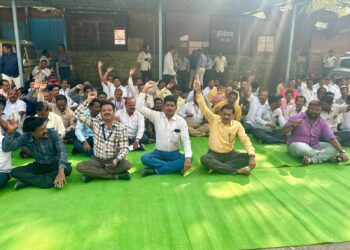 कंत्राटी कर्मचारी यांना कायम करा – प्रदेशाध्यक्ष सचिन जाधव