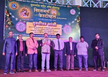 ख्रिसमस फेस्टिव्हलमध्ये अवतरले येशू ख्रिस्त; युनायटेड चर्चेस ऑफ सोलापूरचा कार्यक्रम