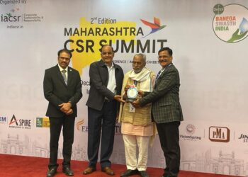 प्रिसिजन कंपनीला “इंडिया सीएसआर” च्या वतीने “एक्सलन्स इन सी एस आर” पुरस्कार