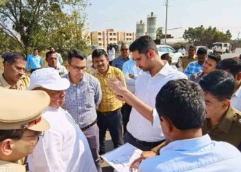 पंतप्रधान मोदींच्या दौऱ्याच्या पार्श्वभूमीवर रे-नगर परिसराची पूर्व तयारी व नियोजन बैठक