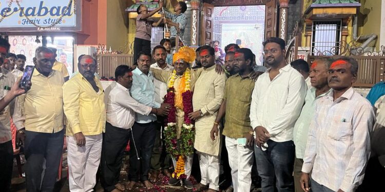 सुरेश पाटलांची भाजपा ओबीसी मोर्चाच्या प्रदेशवर वर्णी; सोलापूरच्या भवानी पेठेत जल्लोष