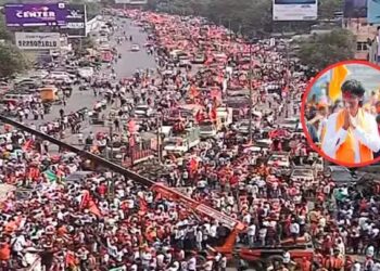मनोज जरांगेंचा मोर्चा मुंबईत दाखल होण्यापूर्वीच पोलिसांचा मोठा बंदोबस्त तैनात