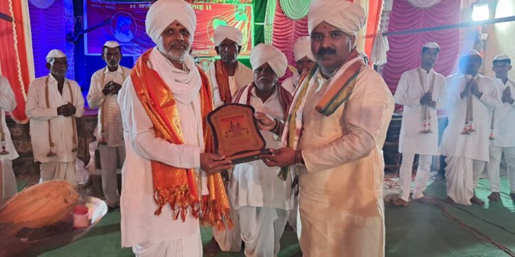 दक्षिण सोलापूर तालुक्यातील गंगेवाडी येथे रौप्य महोत्सवी अखंड हरिनाम सप्ताह