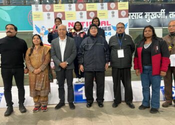 सोलापूरच्या श्रावणी सूर्यवंशीने नॅशनल स्कूल गेम्समध्ये पटकावले २ सुवर्णपद आणि १ रौप्य पदक