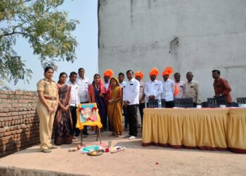 जिजाऊ ज्ञान मंदिरामध्ये क्रांतीज्योती सावित्रीबाई फुले जयंती उत्साहात…!