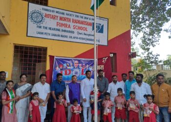 रोटरी नॉर्थ मूकबधिर विद्यालय- प्रयत्न, शिस्त आणि देशभक्तीचा त्रिवेणी संगम — डॉ अनुपम शाह