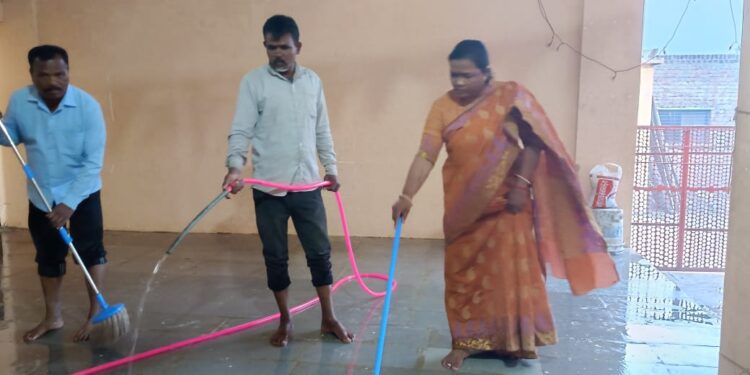 मंदिर व परिसराची स्वच्छता कायमस्वरूपी ठेवणे ही सामूहिक जबाबदारी : माया माने