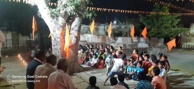 जय हनुमान मित्र मंडळाच्या वतीने श्रीराम प्राणप्रतिष्ठा सोहळा साजरा