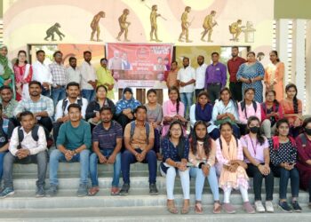 नमो नवंमतदार संमेलन सोलापूर विद्यापीठात उत्साहात संपन्न