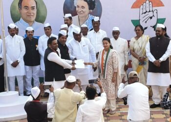 काँग्रेस अल्पसंख्याक युवक अध्यक्षपदी नजीब शेख