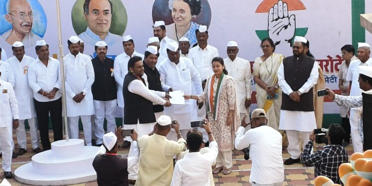 काँग्रेस अल्पसंख्याक युवक अध्यक्षपदी नजीब शेख