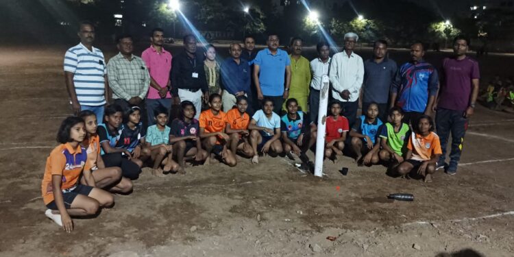 जिल्हा क्रीडा कार्यालयाचे खो-खो प्रशिक्षण शिबिर सुरु