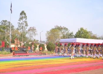 पोलीस प्रशिक्षण सोलापूर केंद्रात 1447 प्रशिक्षणार्थी पोलिसांचा झाला दीक्षांत समारंभ