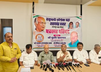 राष्ट्रवादी काँग्रेस शरदचंद्र पवार तर्फे भव्य पदयात्रा महाविकास आघाडीचे नेते एकत्र काम करणार