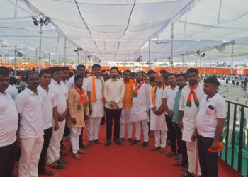 भाजयुमोचे नागपुरात राष्ट्रीय अधिवेशन,सोलापुरातून मनिष देशमुख यांच्या समवेत युवा मोर्चा कार्यकर्ते नागपुरात दाखल