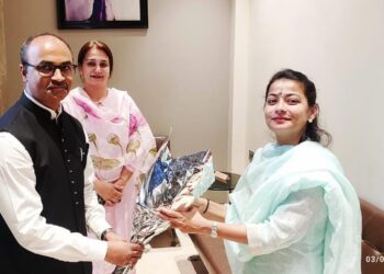 सिव्हिल हॉस्पिटल येथील सिटीस्कॅन संदर्भात अधिष्ठातांनी घेतली आमदार प्रणिती शिंदे यांची भेट..
