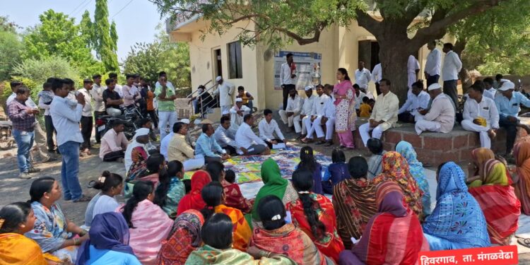 मंगळवेढा तालुक्याला त्यांच्या हक्काचे पाणी मिळवून दिल्याशिवाय गप्प बसणार नाही- प्रणितीताई शिंदे