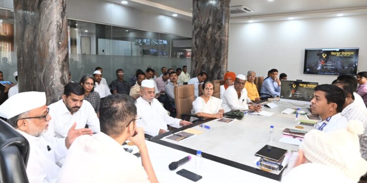 15 मार्च पासून श्रीच्या गाभाऱ्याचे संवर्धन कामास होणार सुरुवात – जिल्हाधिकारी कुमार आशीर्वाद