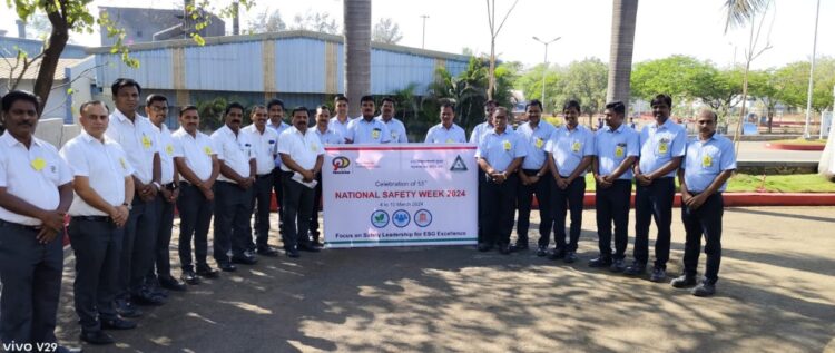 प्रिसिजन मध्ये सुरक्षा सप्ताहानिमित्त विविध उपक्रम!