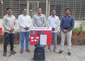 शहर गुन्हे शाखेची कामगिरी 1,00,500 किमतीचा मुद्देमाल जप्त