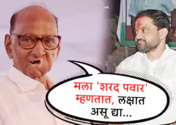 शरद पवार म्हणाले, तू आमदार कुणामुळे झालास, तुला सोडणार नाही