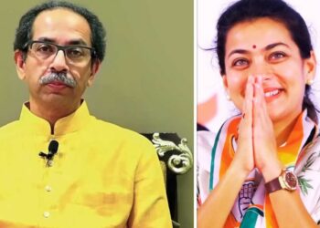 प्रणिती शिंदे यांच्या प्रचारार्थ शिवसेना पक्षप्रमुख उद्धव ठाकरे यांची जाहीर सभा