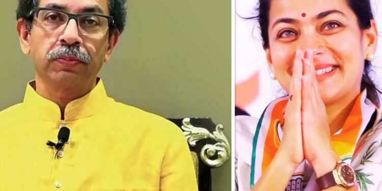 प्रणिती शिंदे यांच्या प्रचारार्थ शिवसेना पक्षप्रमुख उद्धव ठाकरे यांची जाहीर सभा