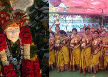 जुळे सोलापुरात स्वामी समर्थ प्रकटदिन उत्साहात साजरा..