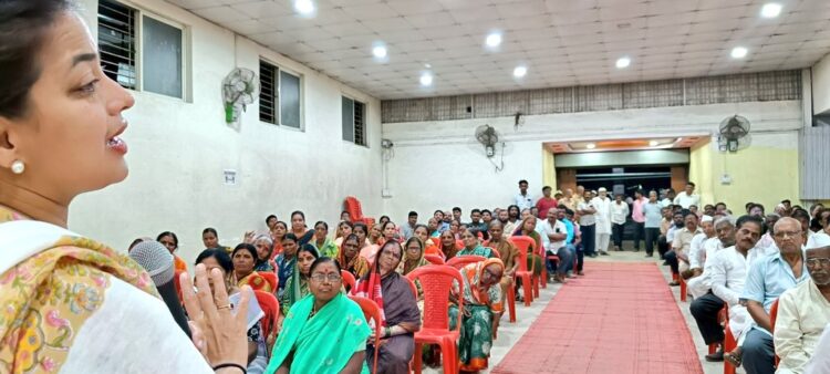 जुळे सोलापूर व हद्दवाढ भागाचा विकास करण्यासाठी कटीबद्ध- आ. प्रणिती शिंदे