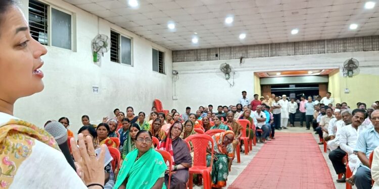 जुळे सोलापूर व हद्दवाढ भागाचा विकास करण्यासाठी कटीबद्ध- आ. प्रणिती शिंदे