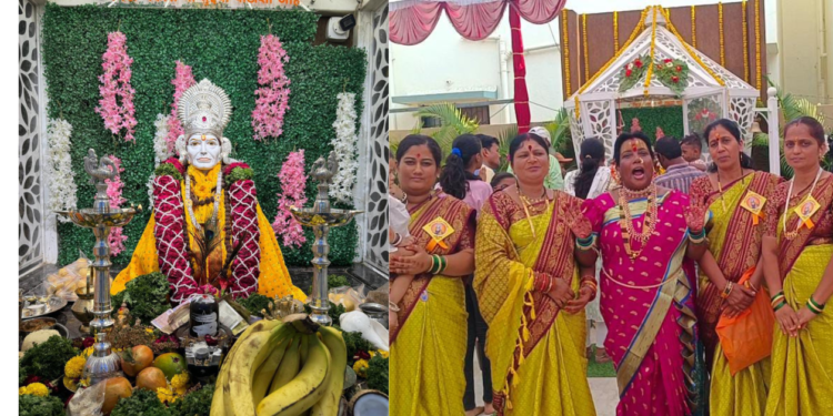 अलकुंटे परिवाराच्या वतीने स्वामी समर्थ प्रकट दिन उत्साहात साजरा..