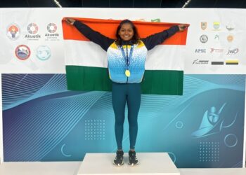 इंडोनेशिया येथील डाइविंग इंटरनॅशनल कॉम्पिटेशनमध्ये सोलापूरच्या श्रावणी सूर्यवंशीला मिळाले सुवर्णपदक