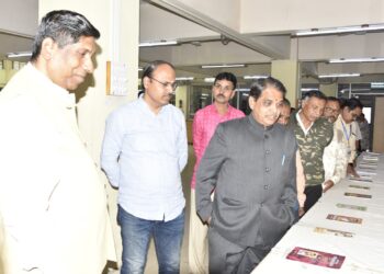पुण्यश्लोक अहिल्यादेवी होळकर जयंतीनिमित्त विद्यापीठात ग्रंथ प्रदर्शन सुरू