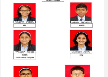 पोदार इंटरनॅशनल स्कूलच्या विद्यार्थ्यांचे दहावीच्या परीक्षेत घवघवीत यश
