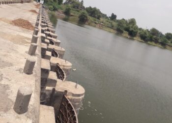 उजनीचे पाणी औज बंधाऱ्यात पोहोचले