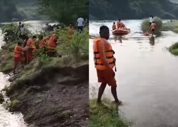 उजनीनंतर आता प्रवरा नदीत झाली दुर्घटना.. SDRF पथकाचीच बोट उलटली, तिघांचा मृत्यू