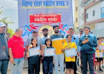 व्हील्स रोलर स्केटिंग क्लब आयोजित स्केटिंग स्पर्धेत १५० जणांचा सहभाग