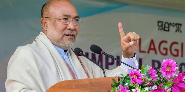 मणिपूरचे मुख्यमंत्री एन बिरेन यांच्या ताफ्यावर दहशतवादी हल्ला, अनेक राऊंड फायर