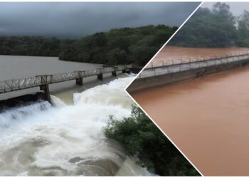 पंचगंगा नदी धोका पातळीपासून 10 इंच दूर; राधानगरी धरण 93 टक्के भरले