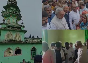 शाहू महाराज विशाळगडावर, मशिदीत पाहणी; महिलांनी छत्रपतींना पाहताच टाहो फोडला