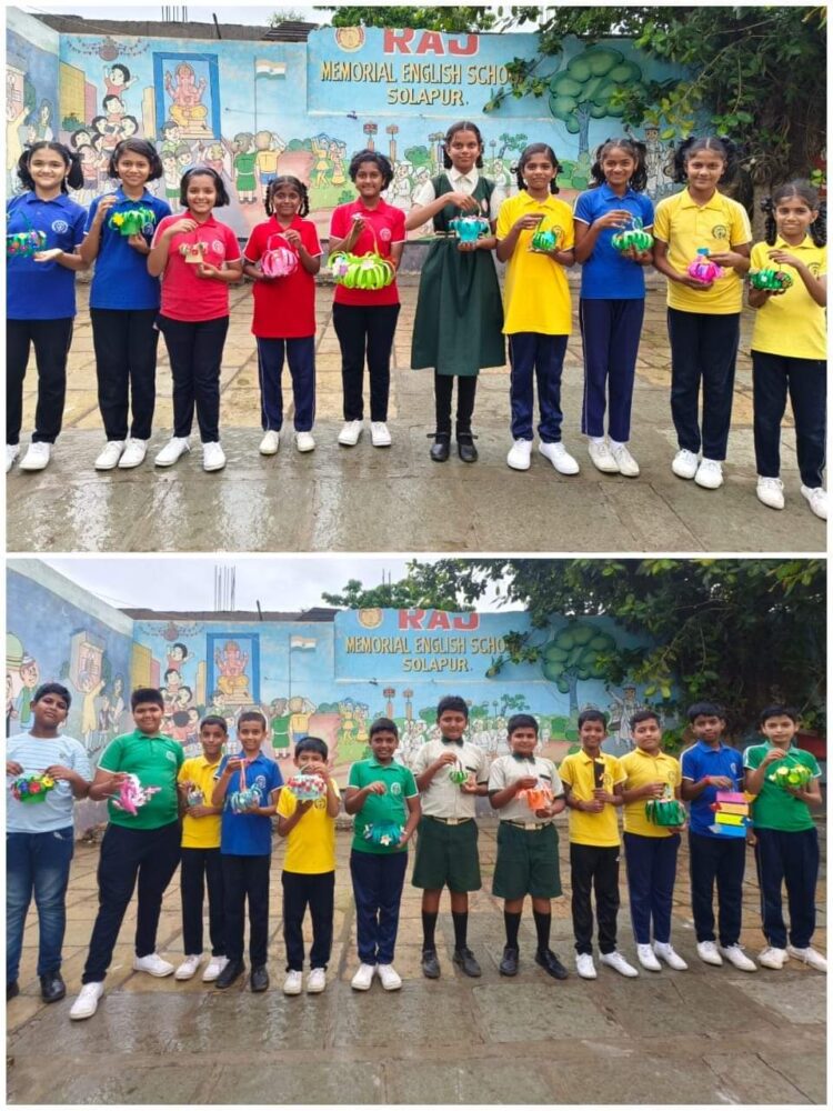 राज मेमोरियल इंग्लिश स्कूल मध्ये स्व. राजेश अण्णा कोठे यांची 58 वी जयंती वृक्षारोपण आणि विविध स्पर्धा घेऊन उत्साहात साजरी