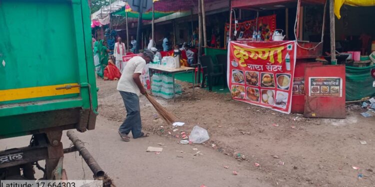 पालखी मार्गावरील ग्रामपंचायती व परिसरात 21 ते 25 जुलै या कालवधीत “महा स्वच्छता अभियान”