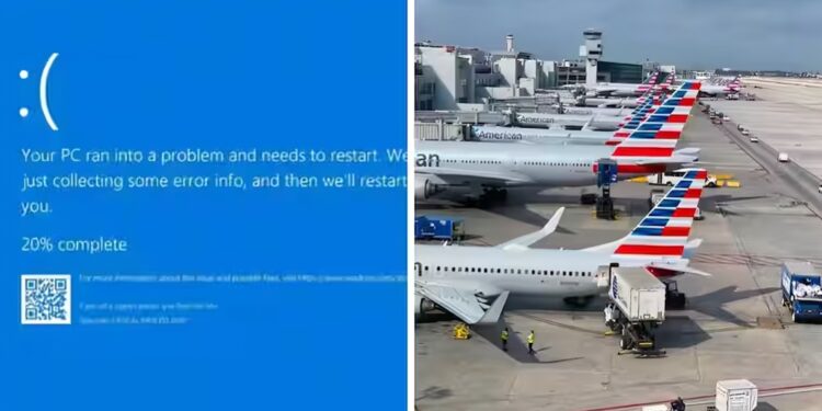 मायक्रोसॉफ्ट सर्व्हर डाऊन, भारतासह जगभरातील विमाने प्रभावित; काही रद्द, काही विलंबाने