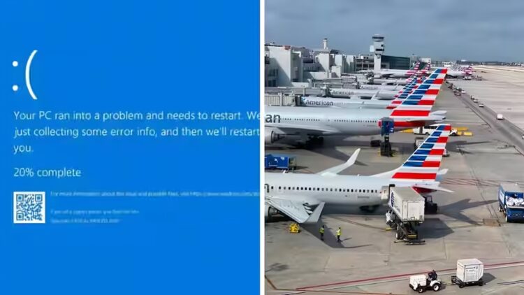 मायक्रोसॉफ्ट सर्व्हर डाऊन, भारतासह जगभरातील विमाने प्रभावित; काही रद्द, काही विलंबाने